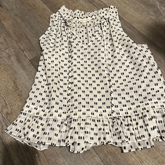 Rebecca Taylor Silk blend top 2 - Picture 1 of 7
